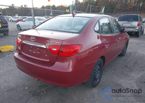 2010 Hyundai Elantra Gls from USA, damaged, VIN KMHDU4AD9AU885562